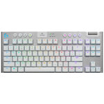 Logitech g g915 tkl clavier usb azerty franais blanc - neuf
