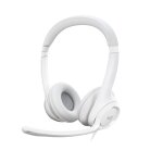 Logitech h390 casque avec fil arceau bureau / centre d'appels usb type - a blanc - neuf