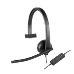 Logitech h570e casque avec fil arceau bureau / centre d'appels usb type - a noir - neuf