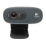 Logitech hd c270 webcam 3 mp 1280 x 720 pixels usb 2. 0 noir, gris - neuf Logitech hd c270 webcam 3 mp 1280 x 720 pixels usb 2. 0 noir, gris - neuf