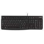 Logitech keyboard k120 for business clavier usb azerty franais noir - neuf