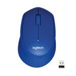 Logitech m330 silent plus - bleu - neuf