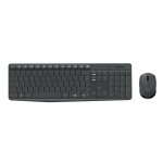Logitech mk235 clavier souris incluse maison usb qwerty espagnole gris - neuf Logitech mk235 clavier souris incluse maison usb qwerty espagnole gris - neuf