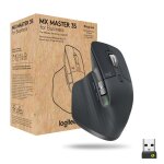 Logitech mx master 3s for business souris bureau droitier rf sans fil + bluetooth laser 8000 dpi - neuf ...