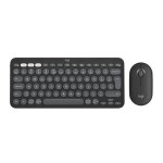 Logitech pebble 2 combo clavier souris incluse rf sans fil + bluetooth azerty français graphite - neuf ... Logitech pebble 2 combo clavier souris incluse rf sans fil + bluetooth azerty français graphite - neuf ...