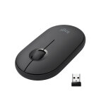 Logitech souris sans fil pebble m350 - noir - neuf