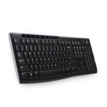 Logitech wireless keyboard k270 clavier rf sans fil azerty fran�ais noir - neuf