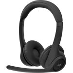 Logitech zone 300 casque sans fil arceau bureau / centre d'appels bluetooth noir - neuf