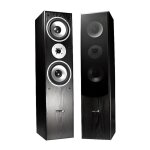Ltc lb766 pack deux enceintes colonnes sono hifi professionnelles 3 voies bassreflex 360w rms caisson ...