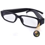 Lunettes camra espion photo vido microphone 5 mp micro sd full hd 1080p noire yonis - neuf