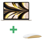 Macbook air m2 (2022) 13. 6', 3. 5 ghz 256 go 8 go apple gpu 8, lumi�re stellaire - azerty + magic mouse ...