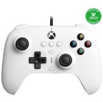 Manette 8bitdo ultimate wired pour xbox et pc - blanc - neuf