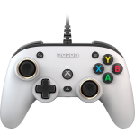 Manette de jeu filaire pro compact pour xbox series blanche nacon - neuf