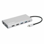 Manhattan 130660 station d'accueil avec fil usb 3. 2 gen 1 (3. 1 gen 1) type - c aluminium - neuf Manhattan 130660 station d'accueil avec fil usb 3. 2 gen 1 (3. 1 gen 1) type - c aluminium - neuf