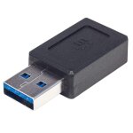 Manhattan 354714 changeur de genre de cble usb - a usb - c noir - neuf