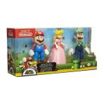 Mario - coffret 3 figurines royaume du champignon - 10 cm - jakks - 491160 - neuf