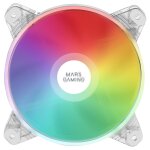 Mars gaming mfd systme de refroidissement d'ordinateur boitier pc ventilateur 12 cm blanc 1 pice(s) ...