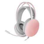 Mars gaming mhglowp �couteur / casque avec fil arceau jouer usb type - a rose - neuf