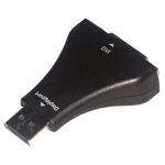 Mcl adapteur displatport / dvi - i displayport m dvi - i fm noir - neuf