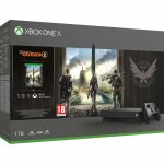 Microsoft xbox one x + tom clancy's the division 2 1 to wifi noir - reconditionn�