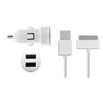 Mini chargeur allume - cigare blanc 2a connectique 30 broches apple - neuf Mini chargeur allume - cigare blanc 2a connectique 30 broches apple - neuf