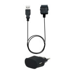 Mini chargeur de voyage 1a pour iphone 3g / 3gs / 4 / 4s et ipod touch - neuf