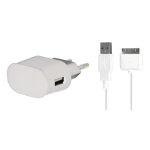 Mini chargeur de voyage 1a pour iphone 3g / 3gs / 4 / 4s et ipod touch - neuf
