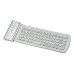 Mini clavier bluetooth en silicone, halterrego , silver - neuf Mini clavier bluetooth en silicone, halterrego , silver - neuf