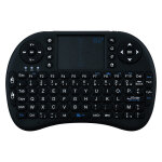 Mini clavier bluetooth pour smartphone & tablette sans fil azerty rechargeable (noir) - neuf