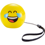 Mini enceinte sans fil jaune smiley lol bigben - neuf