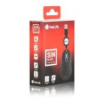 Mini souris filaire pour portable (rétractable) ngs sin (noir) - neuf Mini souris filaire pour portable (rétractable) ngs sin (noir) - neuf