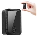 Mini traceur gps tracker gprs micro espion gsm rappel automatique sos noir yonis - neuf