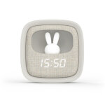 Mob ? mobility on board réveil et veilleuse pour enfant billy clock - motif lapin - face avant tissu ... Mob ? mobility on board réveil et veilleuse pour enfant billy clock - motif lapin - face avant tissu ...