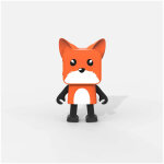 Mobility on board dancing animal renard enceinte portable stro multicolore 3 w - neuf
