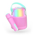 Mobility on board - speaker & karaoke ks - 80 - pink - neuf