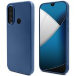 Mode de vie moozy. coque con�ue pour huawei p30 lite, bleu nuit ? coque en silicone liquide avec finition ...