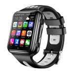 Montre android 1. 54 montre connecte sportif 4g 3 + 32go wifi bluetooth noir gris yonis - neuf