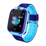 Montre connecte enfant bouton sos tlphone positionnement lbs camra bleu yonis - neuf