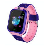 Montre connect�e enfant bouton sos t�l�phone positionnement lbs cam�ra rose yonis - neuf