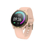 Montre gps bluetooth multifonctions, rose - neuf