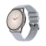 Montre intelligente karen m km09, �cran tft hd 1, 32 pouces, 260 mah, ip67, modes sportifs, gris - neuf ...