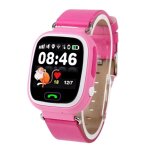 Montre traceur gps enfant app android ios wifi appels sos sms rose yonis - neuf