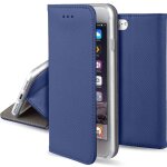 Moozy case flip cover pour iphone 6s, iphone 6, bleu fonc - tui  rabat magntique intelligent avec ...