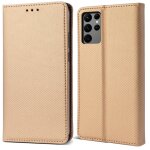 Moozy tui  rabat pour samsung s22 ultra, dor ? tui portefeuille  rabat magntique intelligent avec ...