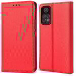 Moozy tui  rabat pour xiaomi redmi note 11 pro 5g / 4g, rouge ? tui portefeuille  rabat magntique ...