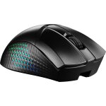 Msi clutch gm51 lightweight wireless souris droitier rf wireless + bluetooth + usb type - c optique 26000 ...