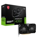 Msi ventus geforce rtx 4060 2x black 8g oc carte graphique nvidia 8 go gddr6 - neuf Msi ventus geforce rtx 4060 2x black 8g oc carte graphique nvidia 8 go gddr6 - neuf
