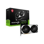 Msi ventus geforce rtx 4070 ti 2x 12g oc carte graphique nvidia 12 go gddr6x - neuf
