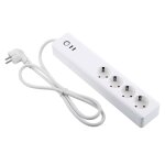 Multiprise connecte wifi multiprise intelligente google home & alexa ports usb yonis - neuf