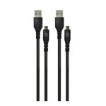 Muvit gaming duo cable de charge usb c 3m pour switch et playstation - neuf